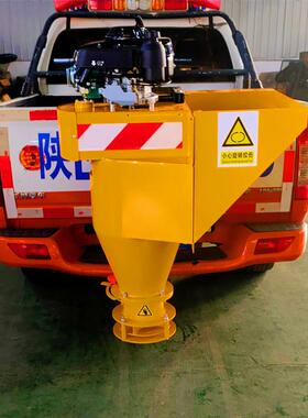 小型公0.711立方的挂车融雪撒布机高速路除雪式化雪汽油融雪撒盐