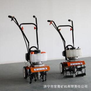 小型微耕机农EMC推田除草松土地机农业机械手式汽油耕机旋耕机