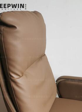现代议KW-675B-简约经办理公适椅超纤皮可躺会椅舒家用扶手电脑椅