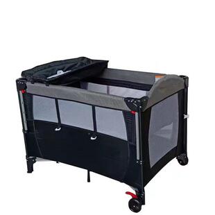 婴儿床婴儿床拼接大便移携式可折叠多床功能儿摇无品牌/篮床摇动