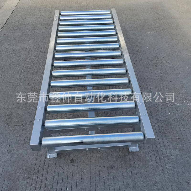 XS-1016小型输送机装车输卸货送传机不锈钢滚筒输送机无动力滚筒