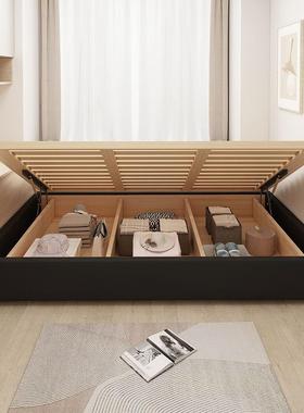 全实木榻米加密排骨架卧室地台民床宿酒榻店地无床头床架XTV落可