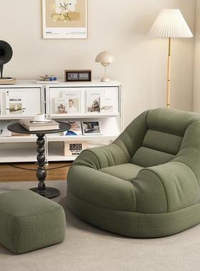 榻榻米懒沙人户沙发小型单人发客厅阳台卧室休闲沙al168发椅人懒