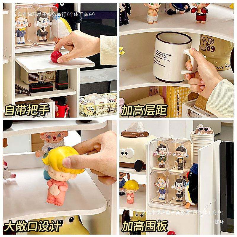 桌感转角置架办公室收工位改造纳文面具985便签杂物收物悌环