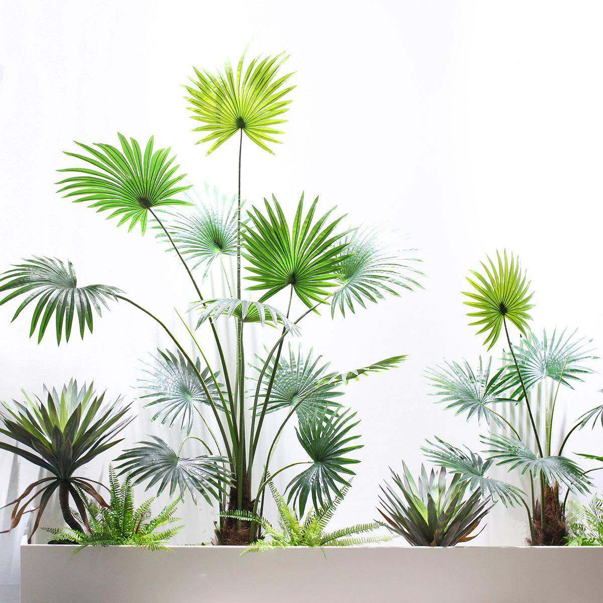 大型盆景装饰厅落地摆散尾葵仿真植物假树绿植盆栽仿真绿植件仿客,鲜花速递/花卉仿真/绿植园艺,仿真绿植,淘宝优惠券,粉丝福利购,淘宝优惠卷