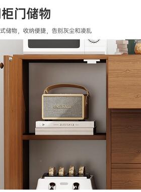 餐边柜厨房子XUZ柜储物客柜实木色中式碗柜用厅家靠墙收纳柜茶水
