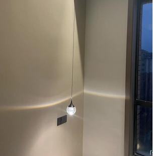 简背现代创意卧室床头吧台857水玄关柜小约吊灯客厅景晶艺术中山