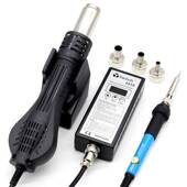 数显微型智能可调温度风速 8858便携式 热风焊台 手机维修设备