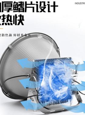 亚明照投明鳍片塔外吊灯户大光功率探照灯工地建筑之星鳍片塔吊照