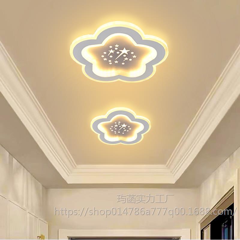 廊走灯过道灯简约现202年新款入户门418厅阳台5顶灯玄关led吸顶代