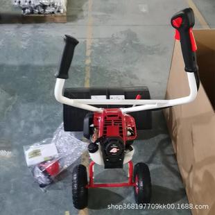 小型机多功能人造草坪刷草机可951人持式 梳草地面设清扫机手备