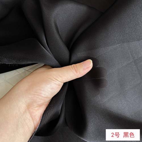 1缎40宽幅10/12/14姆米真丝欧欧根天蚕缎布料缎面MRK根纱纱硬面料