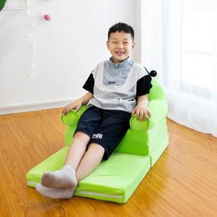 A1宝0L儿童沙发宝545看大童座椅小沙发发床折叠两用懒人沙男孩女