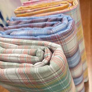 山东老粗布床单单棉床单单100F5M7THM7棉一件米八的床单不床秋跑