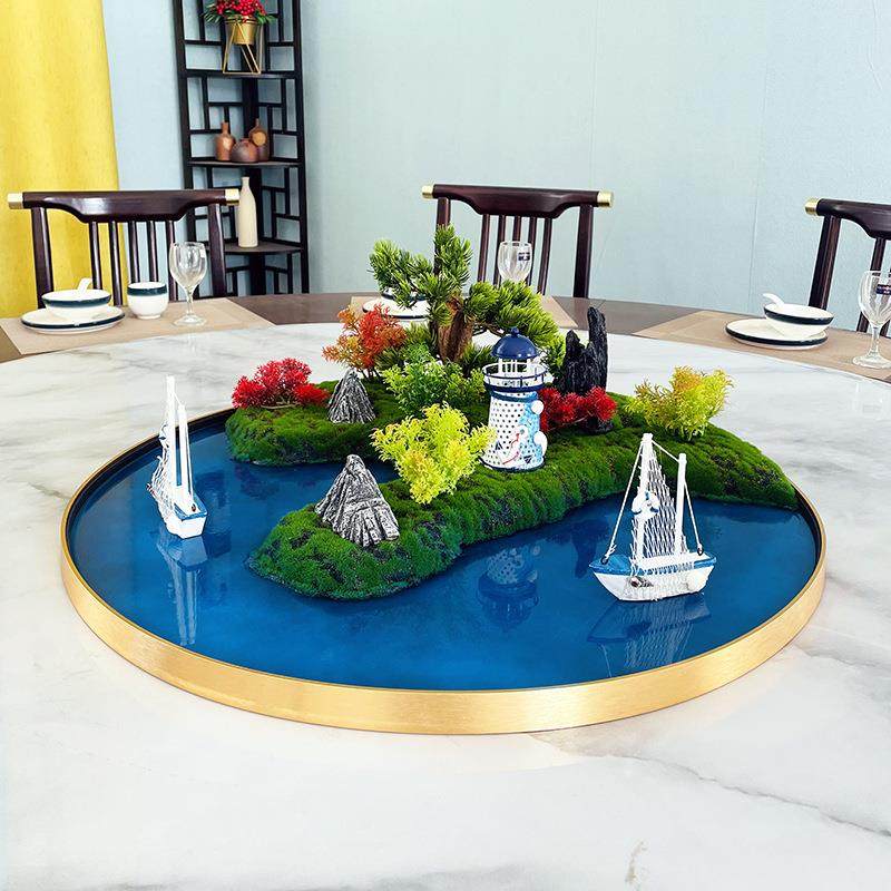 酒圆桌转盘仿真花桌造景tb-74933餐餐摆花圆桌台面装饰摆店厅件轻,鲜花速递/花卉仿真/绿植园艺,仿真花,淘宝优惠券,粉丝福利购,淘宝优惠卷