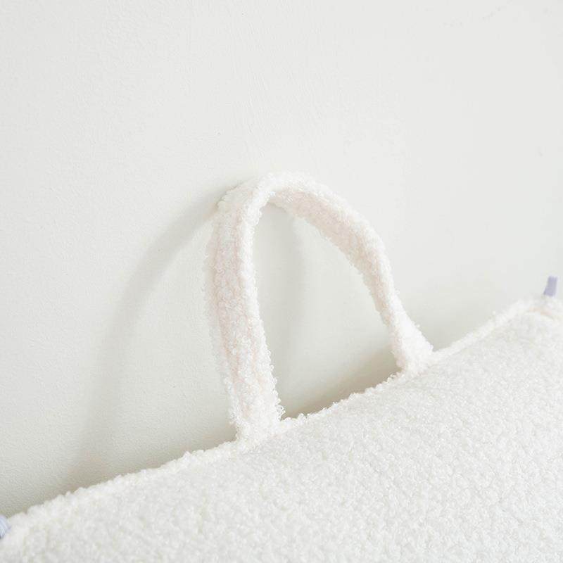 绒新款床头沙发单人靠yilanjia垫腰加靠厚泰迪多功能可调节护垫可