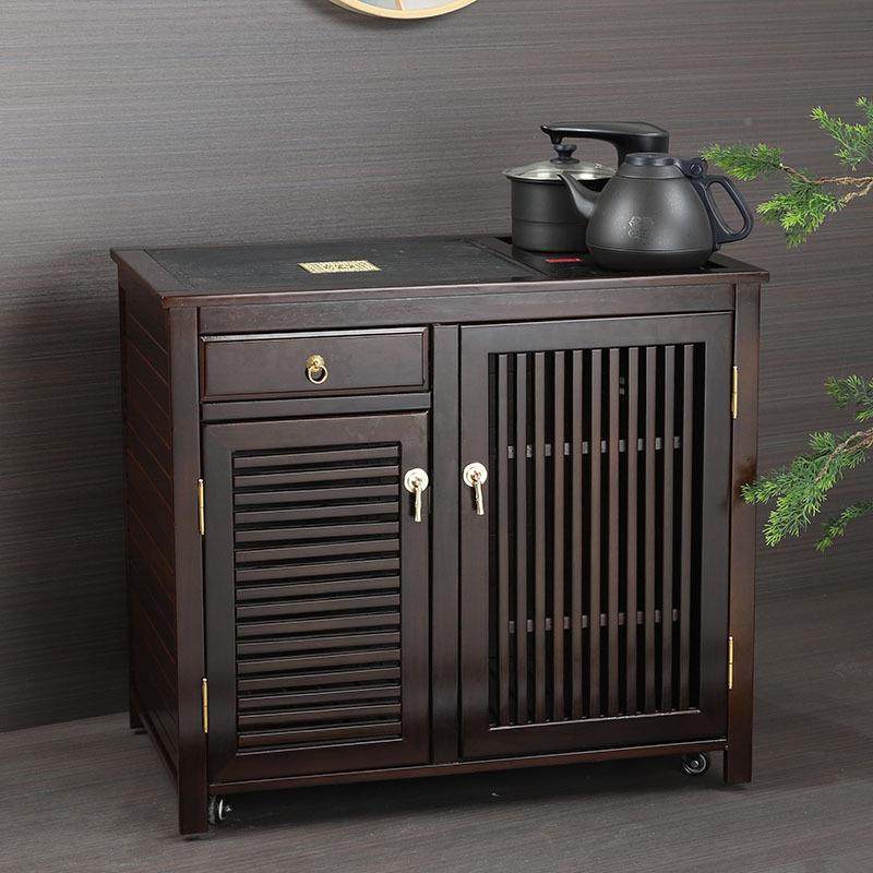 家一乌檀b11木茶柜烧水壶体移动茶水柜客厅中式置物架泡茶台用泡茶几,影音电器,DIY配件,淘宝优惠券,粉丝福利购,淘宝优惠卷