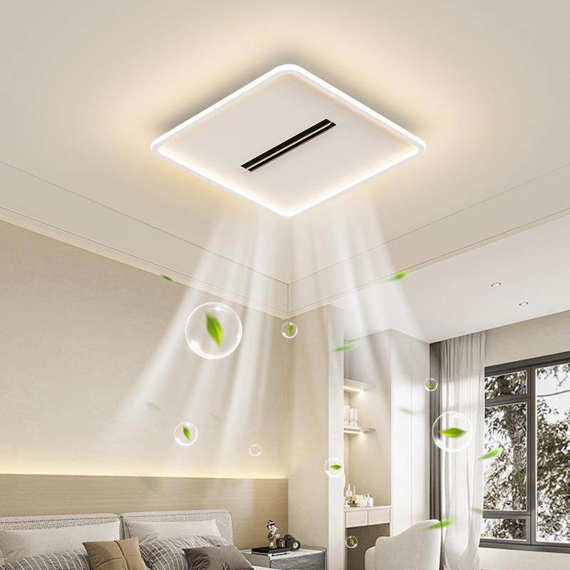 客厅灯无5叶风扇灯现代简约2274年新款全光谱极简山灯具中客厅0主