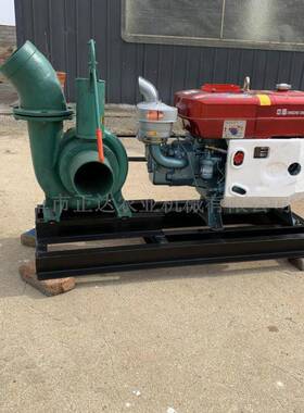 6寸柴油抽水泵排涝站XNG泥浆清理污泵柴油水8寸抽泵水量680水吨