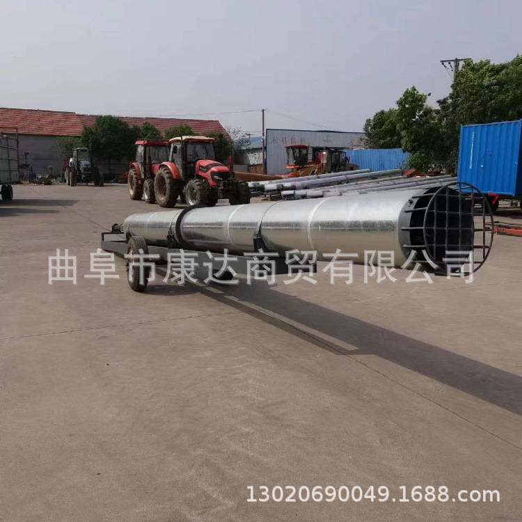 拖拉机输出轴水泵 轴流泵图片 工地抽水排水泵出水量大排水高