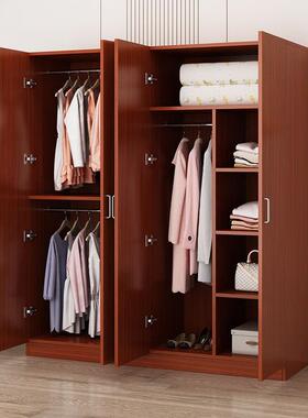 衣柜家卧室简出易实木用儿42617童小户型组装简约经济型租房收大