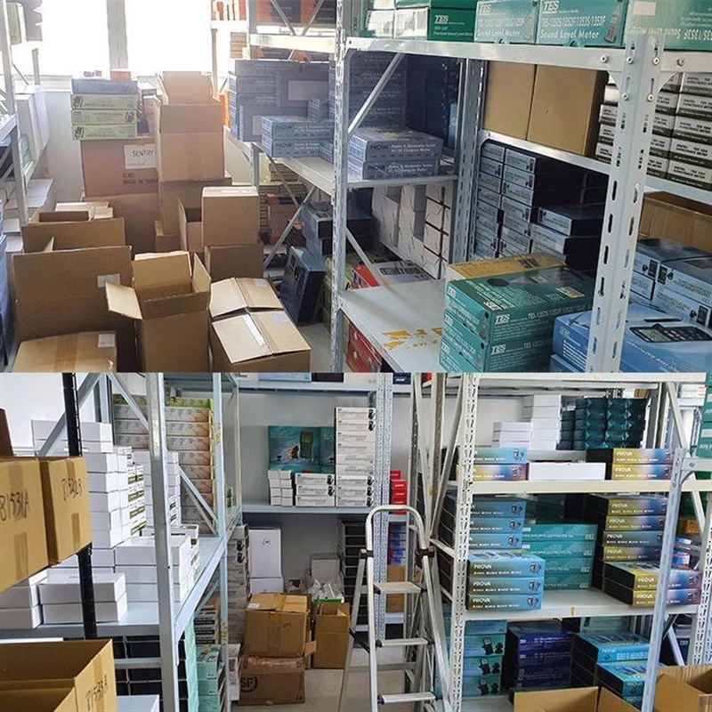 台湾泰仕a光照度计教室亮度计测光仪表TES-1332A/1334A/1335/1339