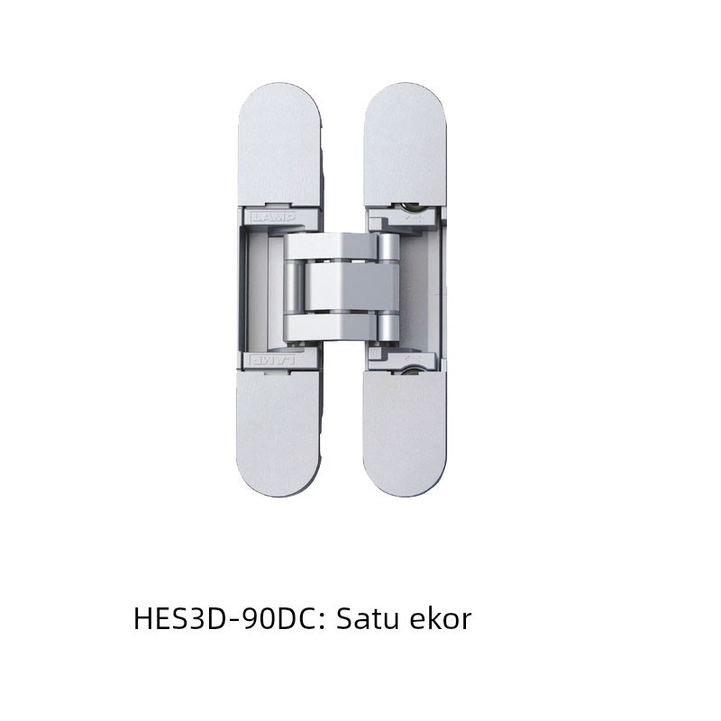 同款LAMP蓝普三维调节隐形铰炼暗门折叠柜门拆卸十字Q合页HES3D-9