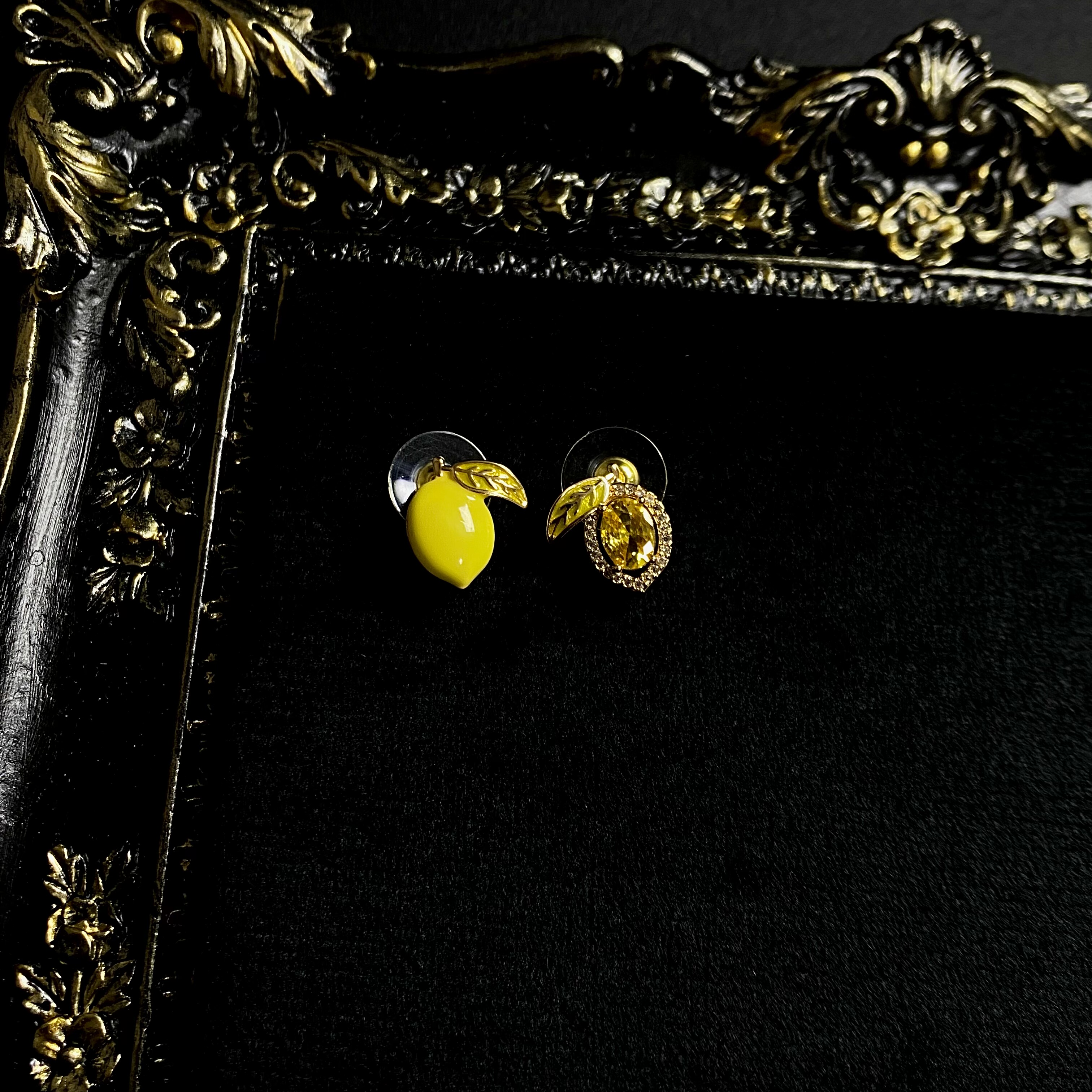 Wyzooi anr.古着 Lemon 耳环