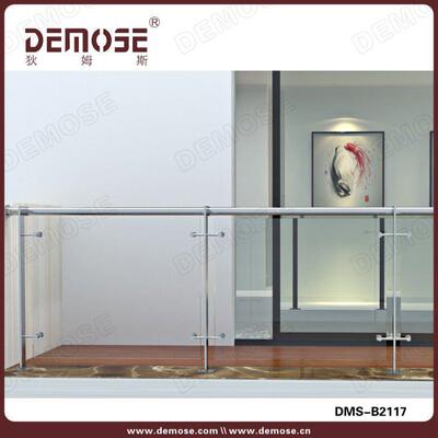 栏阳台护栏室内杆不锈钢栏杆商场玻璃璃护XTF栏户外玻栏杆