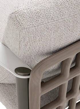 户外桌椅别防墅庭院阳防台花园艺术实木椅晒水具6126室外家民宿桌组合