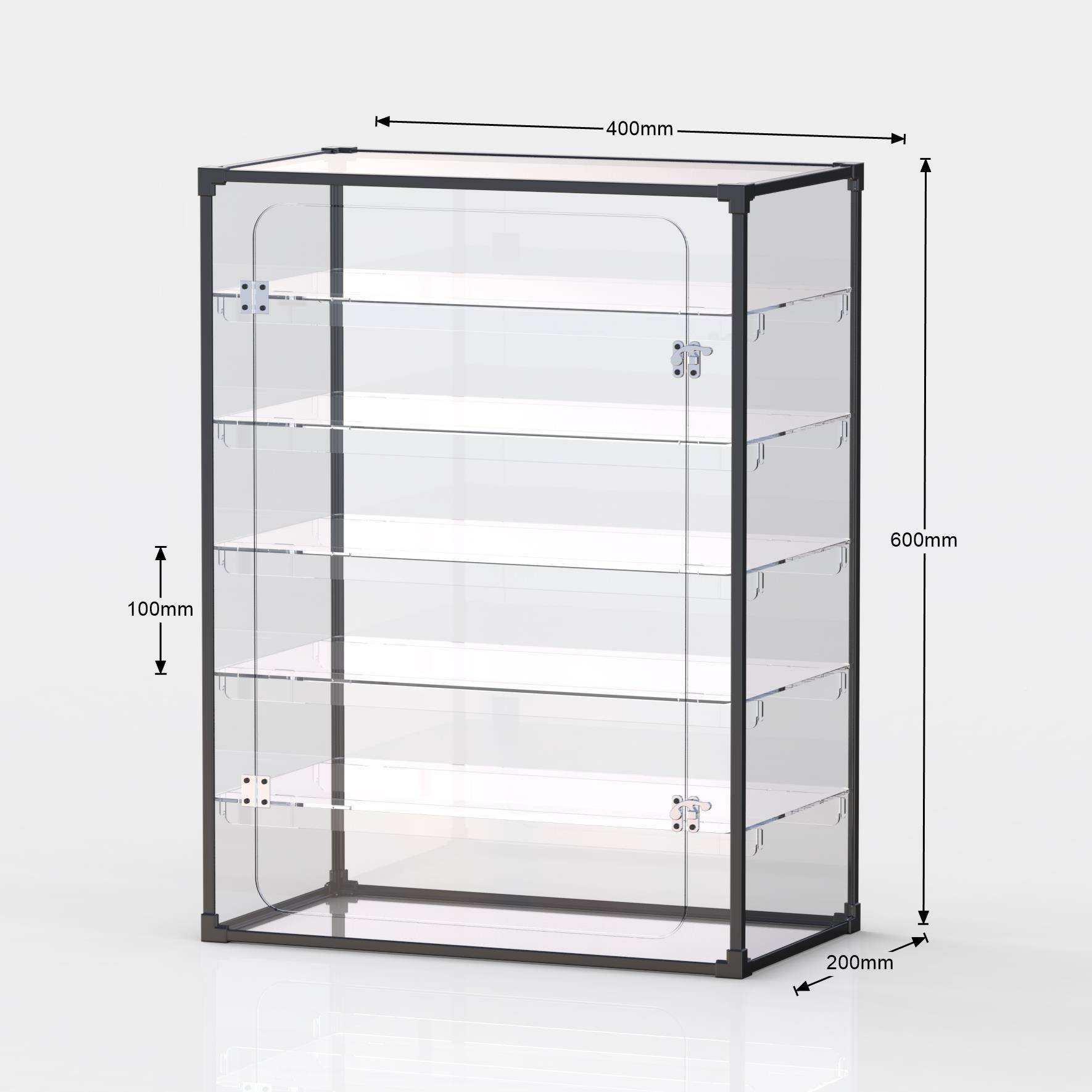 键示架亚克力收纳盒多层收藏柜械桌面展置物架DEX机键盘收纳盘架