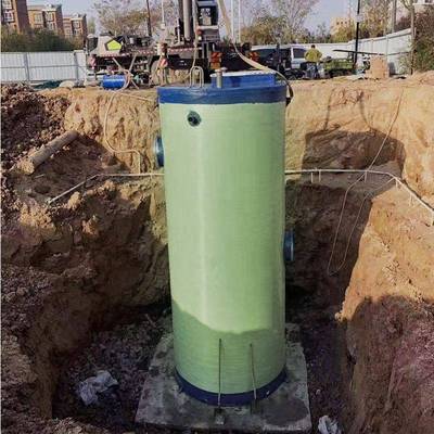 常州体泵化泵站VSU厂家地直一供玻璃钢站埋式污水提升泵站