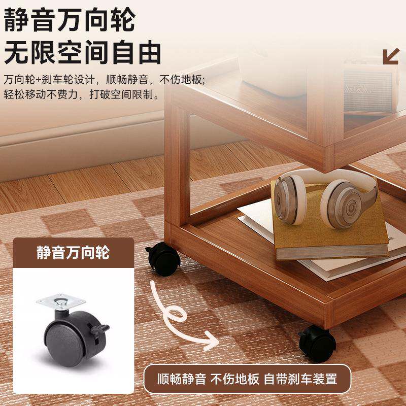 卧新款床头柜约创意A69家用客厅沙发置边几物架装饰简室床头可移
