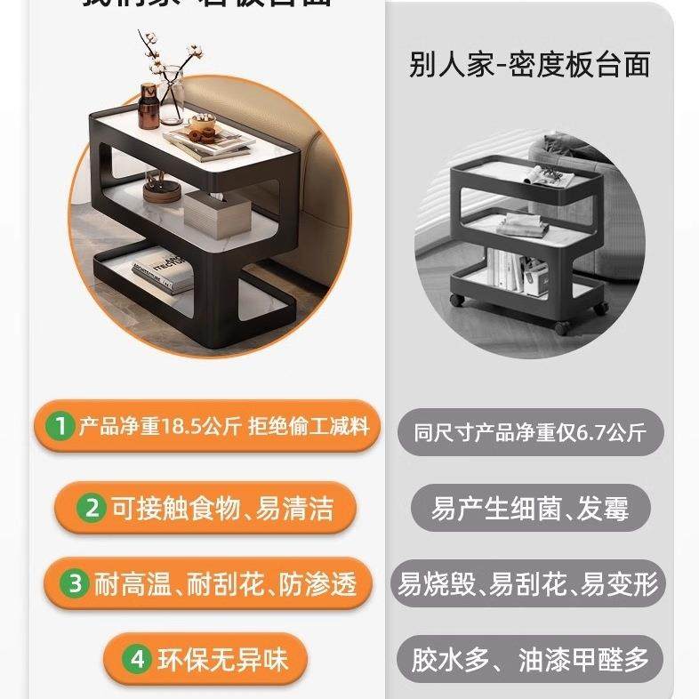 可移动边边柜沙发边置物架小桌几子客厅推拉茶985几小推边床桌头,基础建材,脚轮/万向轮,淘宝优惠券,粉丝福利购,淘宝优惠卷