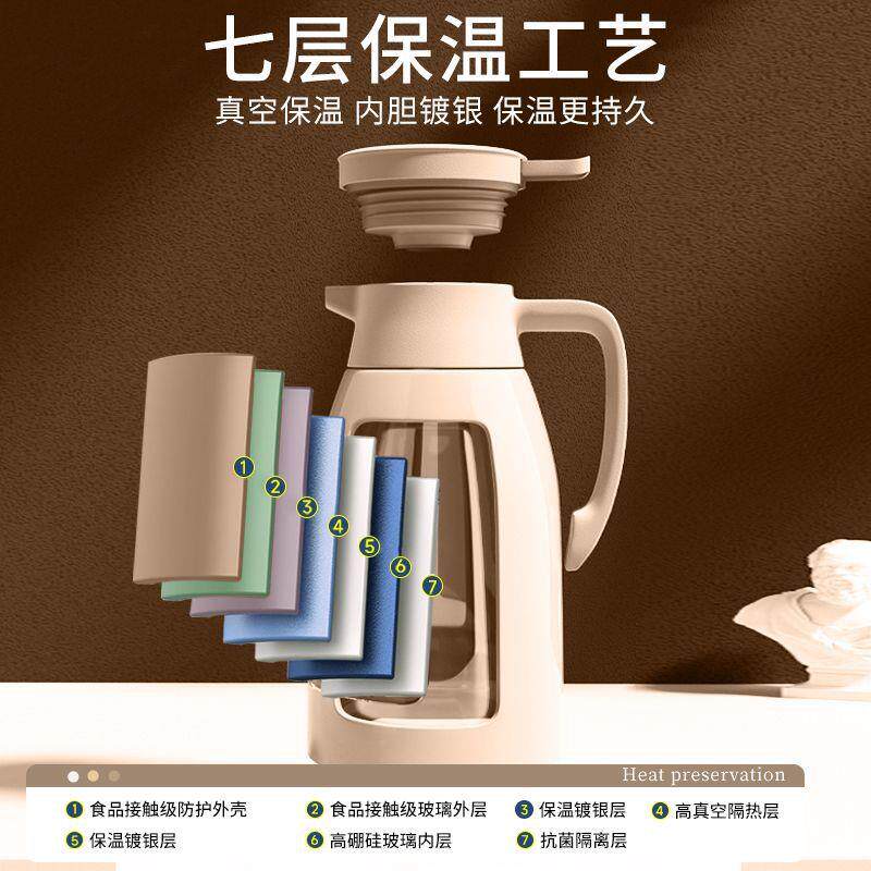 智能保温壶家用容量水壶大保温瓶开档水暖427热壶高暖水壶暖瓶热