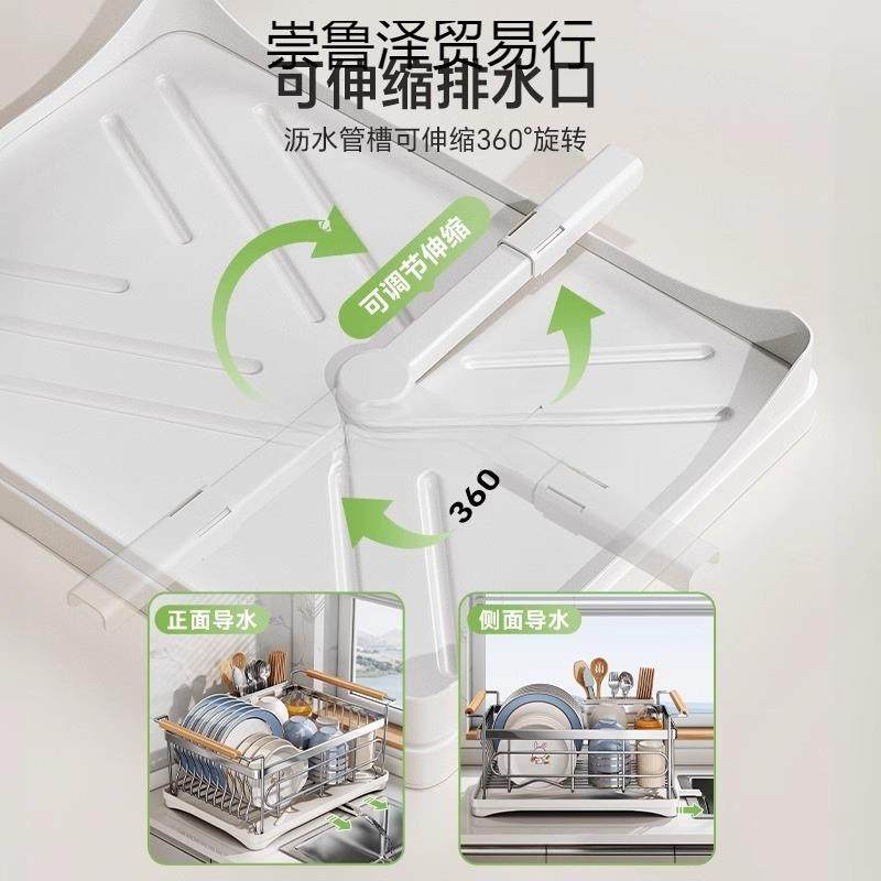 碗34不锈碗碟收纳崇鲁ltao架厨房0置物架多功能沥水篮碗架放钢盘,厨房/烹饪用具,抹布架/厨房清洁收纳架,淘宝优惠券,粉丝福利购,淘宝优惠卷