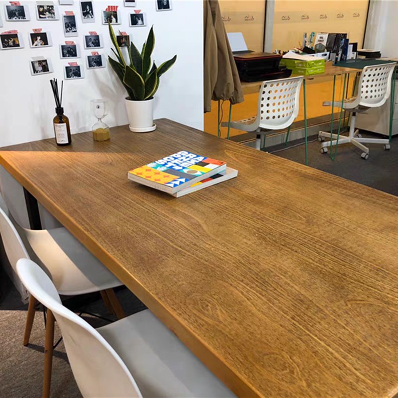 定做松木板榆f木板实木桌面板吧台板原木隔板实木餐桌板窗台板层