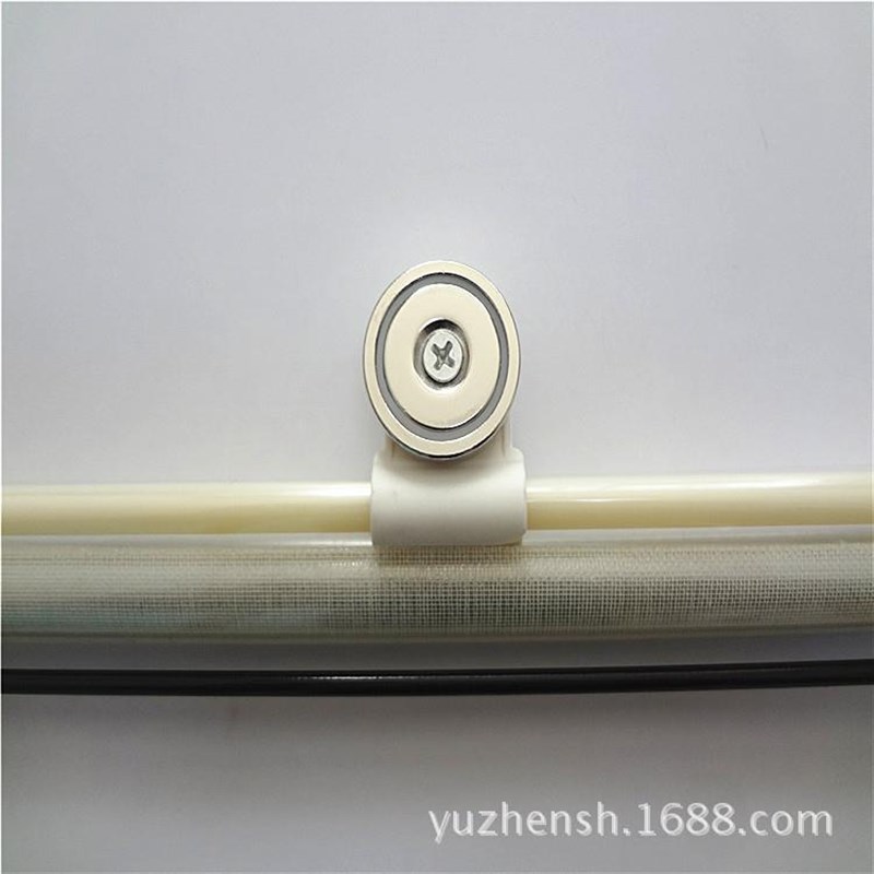 400*60f0宇贞模具防护帘风琴防护罩产品防落帘自动伸缩弹簧透明挡