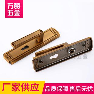 欧式音M616-10-房门锁黄铜家用静门锁手室内木门卧室锁简约执古锁