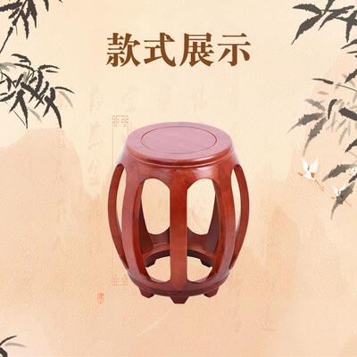 古筝器仿凳子乐ONO实木古圆鼓琶琴凳橡木琵材质