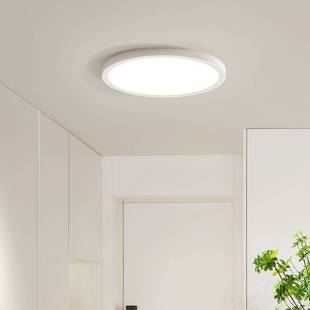 卧室吸顶灯超薄房间儿童cm现代简约中山新款灯具护眼无缝