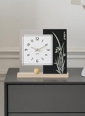 wzoom客桌厅电视柜摆放时钟关玄装饰TYOS542摆件家居饰o品面创意