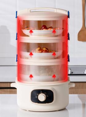 罩KWO餐桌罩剩菜食罩家用盖物菜多层加防苍蝇保温保鲜防尘热菜子