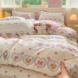 学FXJ-S220生童宿舍全棉花三件套印儿宝宝纯棉床上品家用床用单被