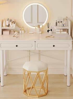 化妆桌卧室书梳妆台小OYP户型现代简约225年新款桌化妆台一0化体