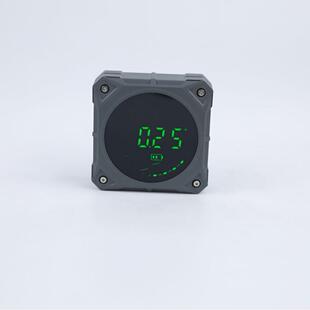 HUOO液晶屏681数显倾角盒四面吸180T°数显磁度倾角仪水平仪角仪