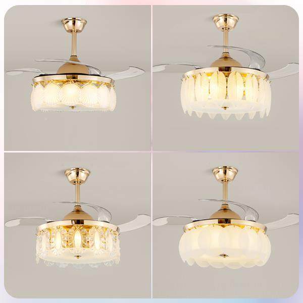 风扇吊灯扇20照25年新款轻奢网红客厅灯餐厅卧室法式一体明灯具,家装灯饰光源,风扇灯,淘宝优惠券,粉丝福利购,淘宝优惠卷