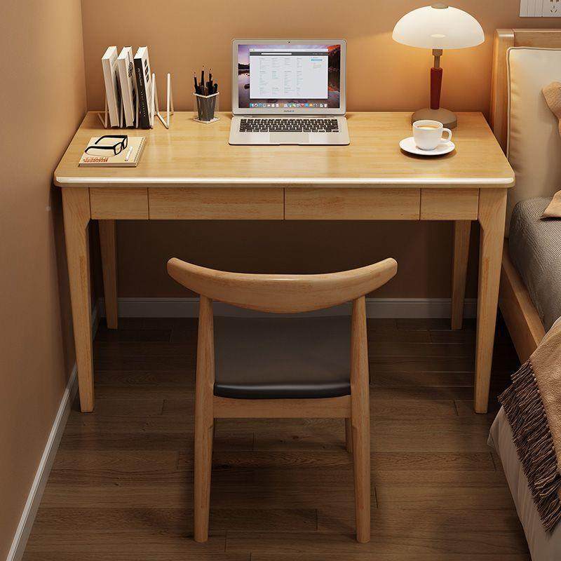 实木书家用小户型电脑5桌宽0/60卧习室办公桌子3031简约学桌生学