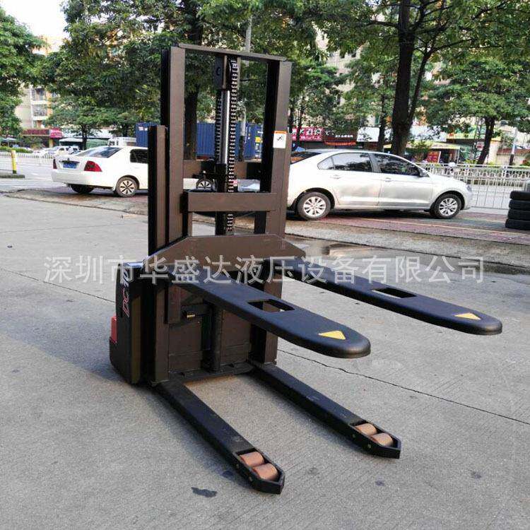 力合全电叉动车1吨步行式动62堆高车全自动堆垛车升高电装卸车