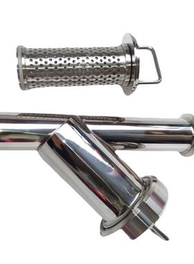 型GST快装过滤器30Y4内滤螺纹过器卫级卡箍过滤器不锈生钢管道过